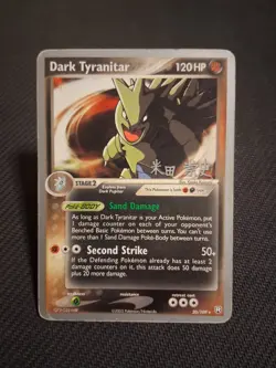 Dark Tyranitar 20/109 Pokemon Team Rocket Returns 2005 World Championship Deck - Image 1