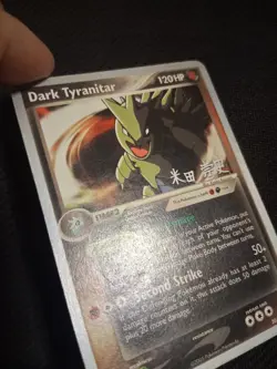 Dark Tyranitar 20/109 Pokemon Team Rocket Returns 2005 World Championship Deck - Image 3