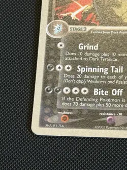 Dark Tyranitar - 2005 (Takashi Yoneda) 19/109 World Championship Decks Regular - Image 5
