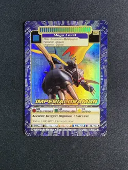Digimon Digi Battle Imperialdramon DW-03 Playstation Promo 2001 - Image 1