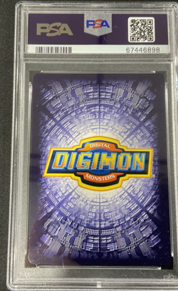 PSA 7 IMPERIALDRAMON Promo Holo Foil Digi-Battle DW-03 Digimon 2002 - Image 2