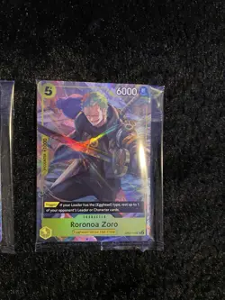 One Piece TCG Luffy Zoro OP07-109/113 Illustration Box Vol. 3 Promo *SEALED* - Image 3