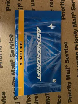 MTG Magic The Gathering - Aetherdrift - Box Topper Sealed Pack First Place Foil - Image 1
