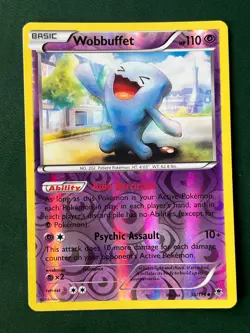 Wobbuffet #36 Reverse Holo Phantom Forces Pokemon Card 2014 NM - Image 1