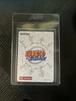 Naruto Shippuden - Naruto Uzumaki PSA Magazine Promo Card Sealed - Image 2