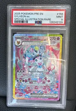 Pokemon TCG Sylveon EX Card Sir 156/131 Prismatic Evolutions English - Image 1
