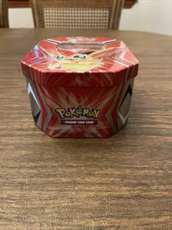 2011 Pokemon Trading Card Game Tin With 1 Card & Figure - Image 2