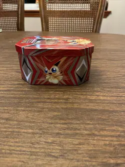 2011 Pokemon Trading Card Game Tin With 1 Card & Figure - Image 5