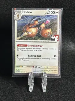 Dodrio 085/165 Cosmo Holo Pokemon Prize Pack Series 5 Stamped TCG Card NM - Image 1