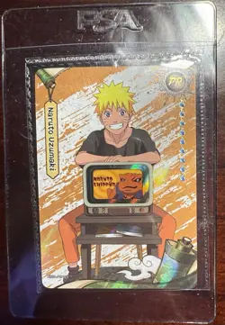 Naruto Shippuden - Naruto Uzumaki PSA Magazine Promo Card Sealed Direct From PSA - Image 1