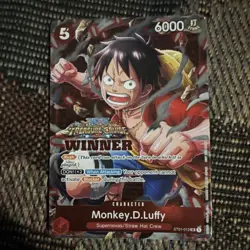 Monkey.D.Luffy (Winner Pack Vol. 5) ST01-012 One Piece Promotion Cards Foil - Image 1