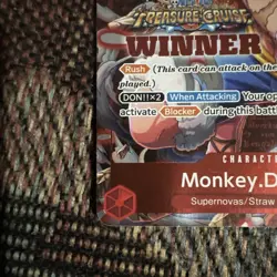 Monkey.D.Luffy (Winner Pack Vol. 5) ST01-012 One Piece Promotion Cards Foil - Image 2