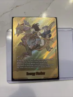 Energy Marker E-72 Gold Manga Booster 02 Dragon Ball Card English - Image 1