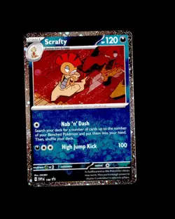 NM pokemon SV: Scarlet & Violet Promo Cards Holo Promo Scrafty - (Cosmos Holo) 1 - Image 1