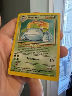 Venusaur - 15/102 - Pokemon TCG Base Set Unlimited Holo Rare Card WOTC MP+ - Image 5