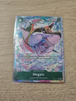 Megalo EB04-018 Alt Art One Piece Card Game English Near Mint - Image 1