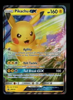 #2 Pikachu GX SM232 Black Star Promo 2019 Holo Rare Pokemon Card TCG - Image 1