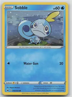 Pokemon Card Sobble - (Cosmos Holo) Promo Blister Exclusives 054/202 - Image 1