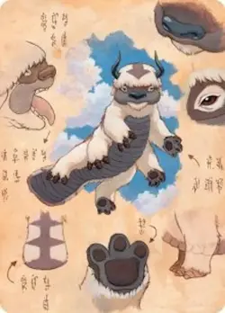 Appa, Steadfast Guardian Art Card S Art Series: Avatar: The Last Airbender 32 NM - Image 1