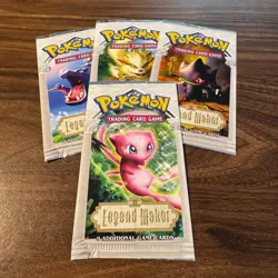 Pokemon EX Legend Maker Complete Art Set Booster Packs OPENED - NO CARDS - Image 1