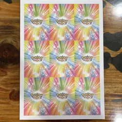 Pokemon Poncho Pikachu Green Holo Uncut Sheet Pokemon Card Database - Image 4