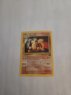 Pokemon TCG Arcanine #6 Black Star Promo Card WOTC - Image 1