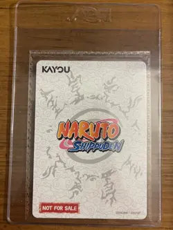 PSA Magazine x Kayou Exclusive NARUTO Uzumaki PROMO CARD December NEW IN HAND!! - Image 2