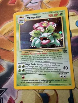 Venusaur No.13 Holo Black Star Promo Pokemon Card WOTC NM - - Image 3