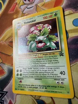 Venusaur No.13 Holo Black Star Promo Pokemon Card WOTC NM - - Image 4