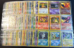 Lot of 180 ALL HOLO Vintage Pokemon Card Binder Collection - Image 1