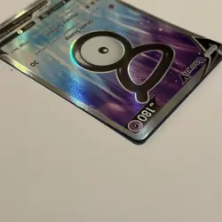 Unown V 176/195 Ultra Rare swsh: Silver Tempest Holo Pokemon TCG Card - Image 4