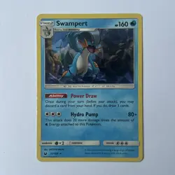 Swampert 35/168 Rare Cracked Ice Holo Celestial Storm Deck Exc Pokemon TCG Card - Image 1