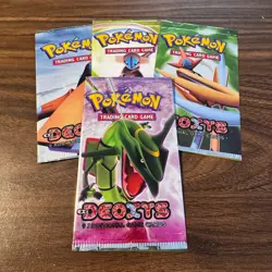 Pokemon EX Deoxys Complete Art Set Booster Packs OPENED - NO CARDS - Image 1