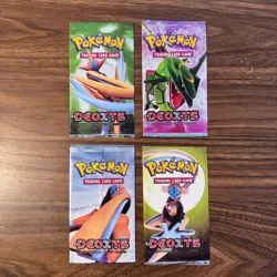 Pokemon EX Deoxys Complete Art Set Booster Packs OPENED - NO CARDS - Image 2