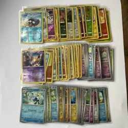 Bundle of 62 Reverse Holo Pokemon TCG Cards mixed sets - Image 1