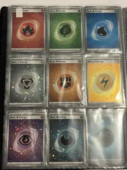 Cosmos Holo SVE Basic Energy Scarlet & Violet Complete Set Pokemon Cards (1) - Image 3