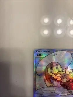 Pokemon TCG Sun & Moon Base Set Full Art Holo Rare Trainer Lillie 147/149 - Image 3