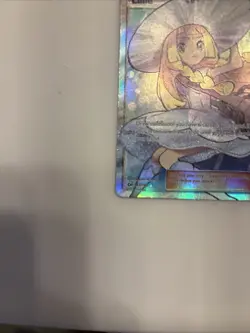 Pokemon TCG Sun & Moon Base Set Full Art Holo Rare Trainer Lillie 147/149 - Image 4