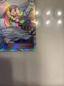 Pokemon TCG Sun & Moon Base Set Full Art Holo Rare Trainer Lillie 147/149 - Image 5