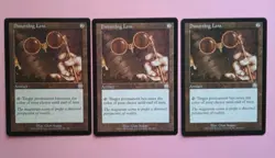 Magic the Gathering MTG Mercadian Masques DISTORTING LENS X 3 LP/EX RARE 1999! - Image 1