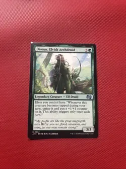MTG Dionus, Elvish Archdruid ANIME Foundations Jumpstart 52 NM pack fresh edh - Image 1