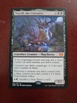 Toxrill, the Corrosive #132 Crimson Vow VOW Magic MTG NM - Image 1