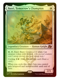 Basri, Tomorrow's Champion - Foil Aetherdrift MTG - Image 1