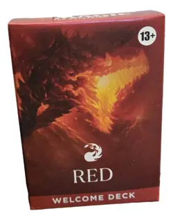Magic The Gathering Welcome Deck: Red - Image 1