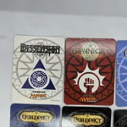 Complete set of 10 RAVNICA Promotional Guild Magnets MtG Dissention Guildpact VG - Image 4