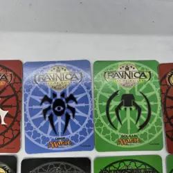 Complete set of 10 RAVNICA Promotional Guild Magnets MtG Dissention Guildpact VG - Image 5