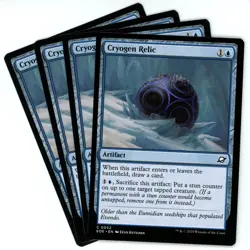 x4 Cryogen Relic - 0052 - Edge of Eternities - MTG - NM Ships Now - Image 1
