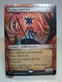 Hexing Squelcher SHOWCASE Lorywn Eclipsed MTG Magic the Gathering - Image 1