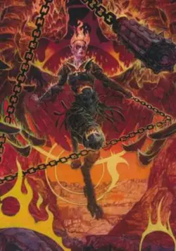 1x Art Series (77/81) - Zariel, Archduke of Avernus MTG Adventures in the Forgot - Image 1