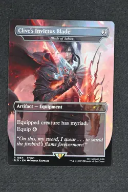 Clive's Invictus Blade of Selves FINAL FANTASY Regular Secret Lair MTG - Image 1